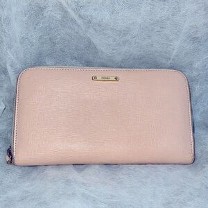 Fendi Vitello Elite Leather Wallet